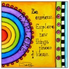 "Be Curious" products by Debi Payne Designs Be Curious