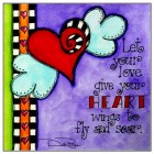 "Heart Wings" by Debi Payne Design Heart Wings