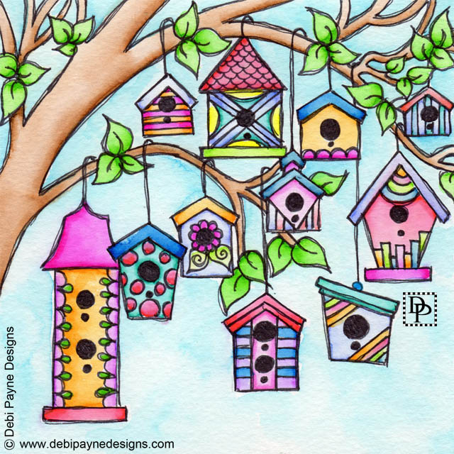 Image: Whimsical Birdhouses