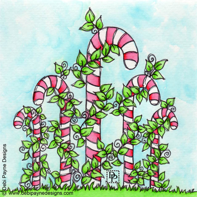 Image: Five Swirling Vines