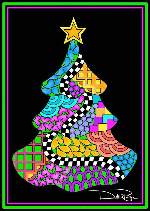 "Christmas Twist Tree" by Debi Payne Designs